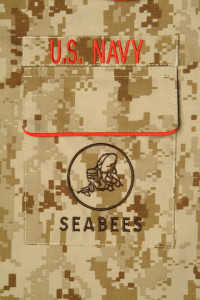 Navy Seabees Pocket detail