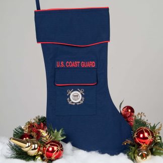 Coast Guard Christmas stocking.