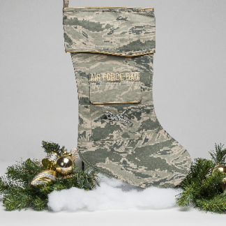 Air Force Dad Christmas stocking