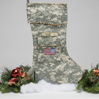 Army Wife Christmas stocking